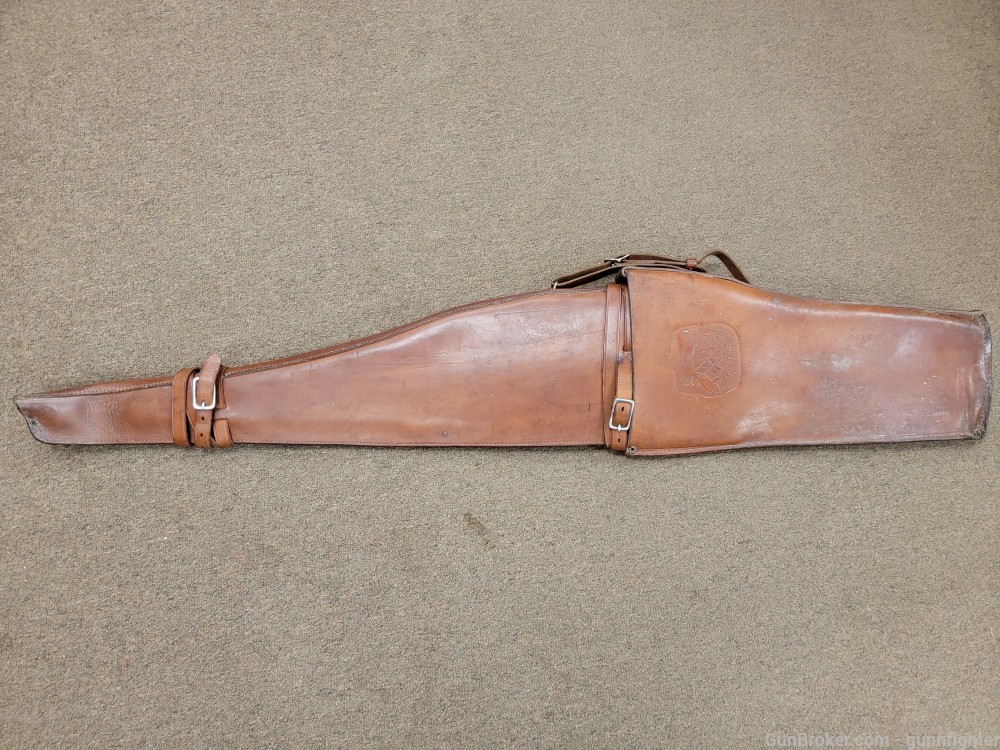 Vintage HERTER'S Horse Mounted Gun Scabbard-img-0