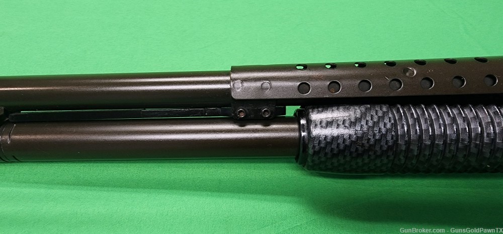 Mossberg 500 Pistol Grip 8 shot Carbon Fiber Dip-img-8