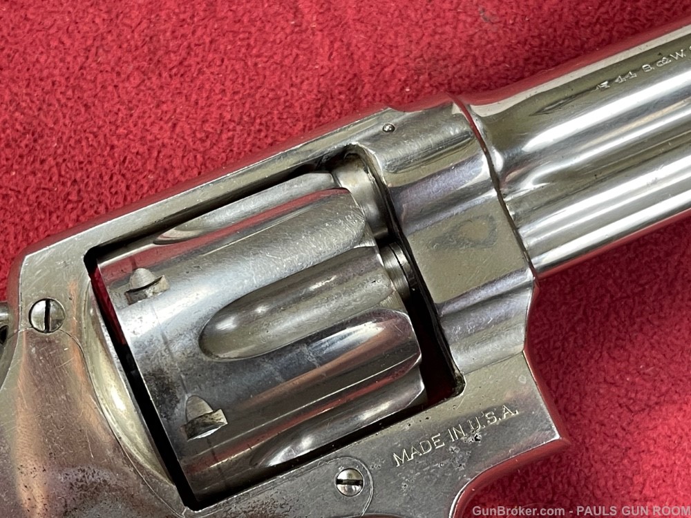 Smith & Wesson .44 Hand Ejector Model of 1926 Third Model 44 Jinks Letter-img-9