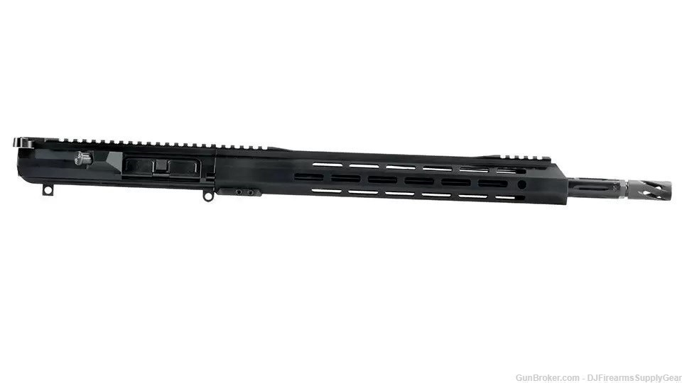 AR-10 6.5 Creedmoor 18" Fluted HBAR Complete Upper Receiver w MLOK & BCG-img-0