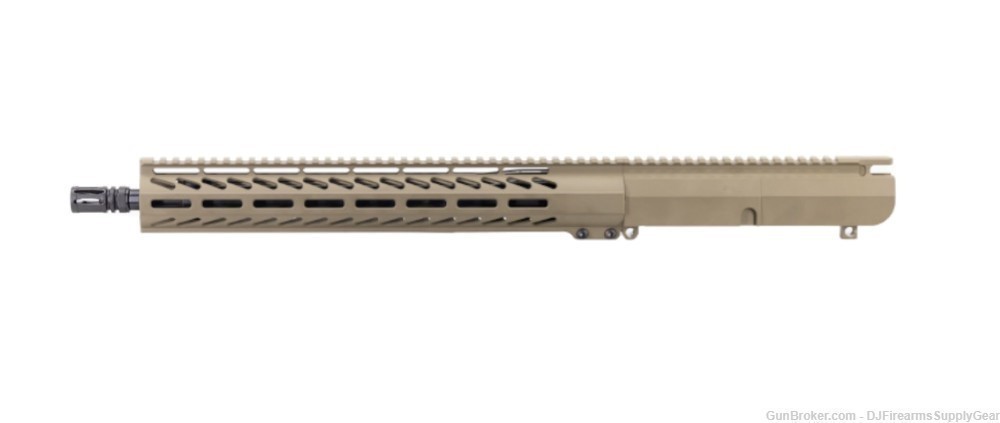 LR-308 DPMS High Profile 16" Complete Upper Receiver In FDE w/ 15" MLOK-img-1