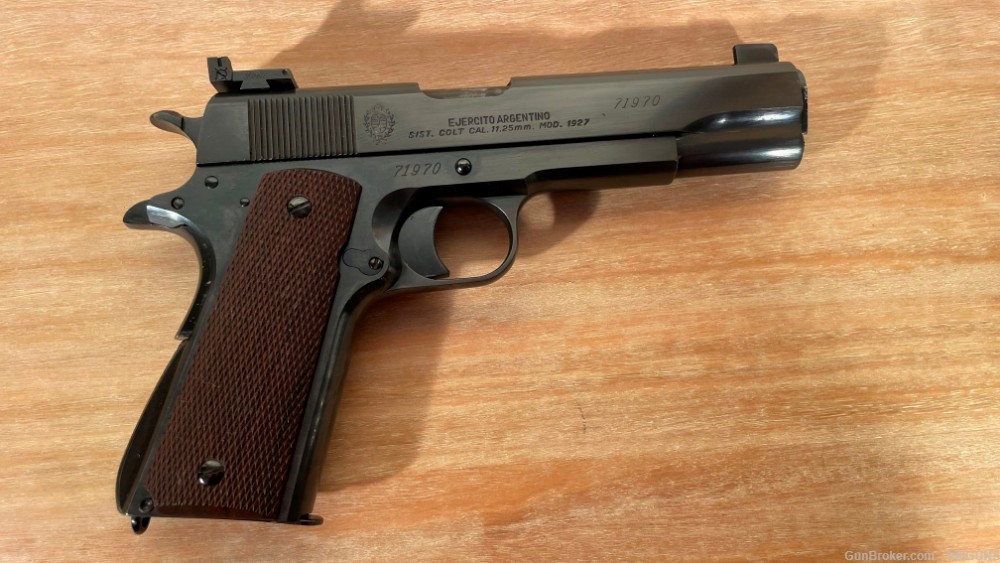 D.G.F.M. - COLT Argentine Model 1927 Pistol-img-1