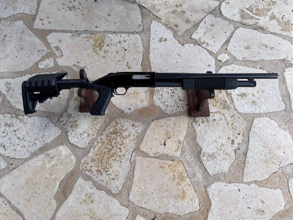 MOSSBERG 500A Tactical 12 GA shotgun-img-0