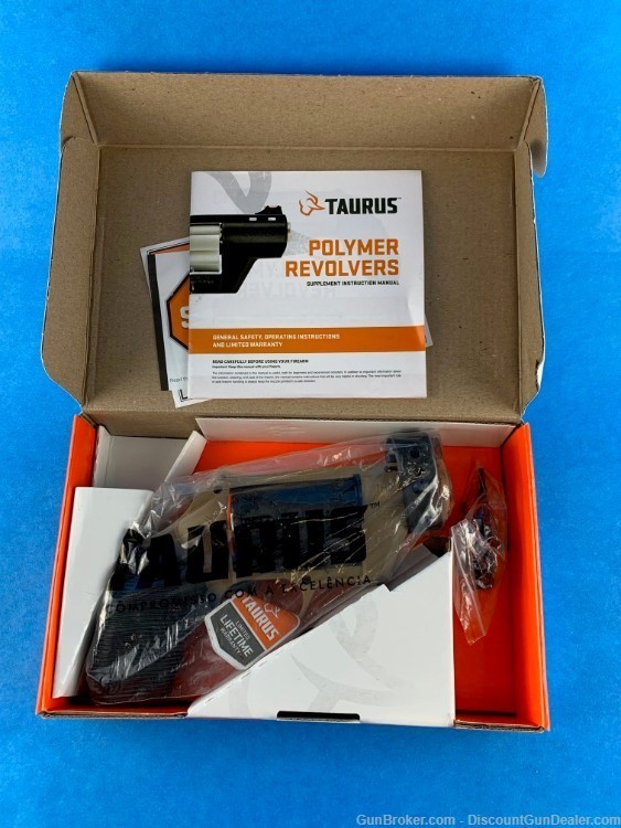 Taurus Judge Public Defender Poly 2.5" FDE .45 Colt / .410 5 Rd-img-2