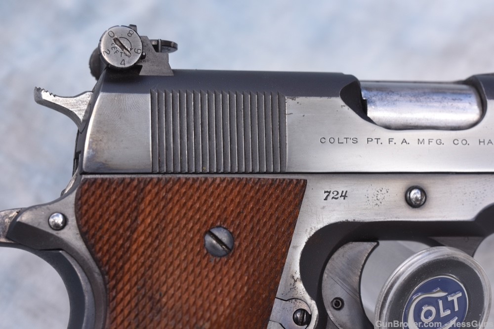 RARE 1929 Colt 1911 38 Super Clark Custom 38 AMU Conversion PENNY NR-img-5