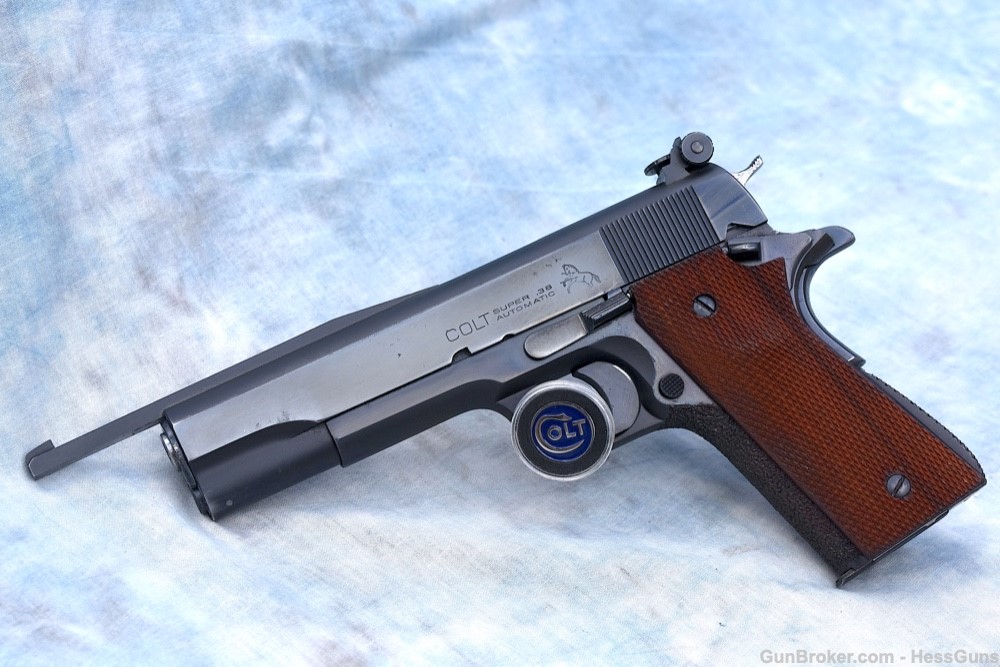 RARE 1929 Colt 1911 38 Super Clark Custom 38 AMU Conversion PENNY NR-img-0