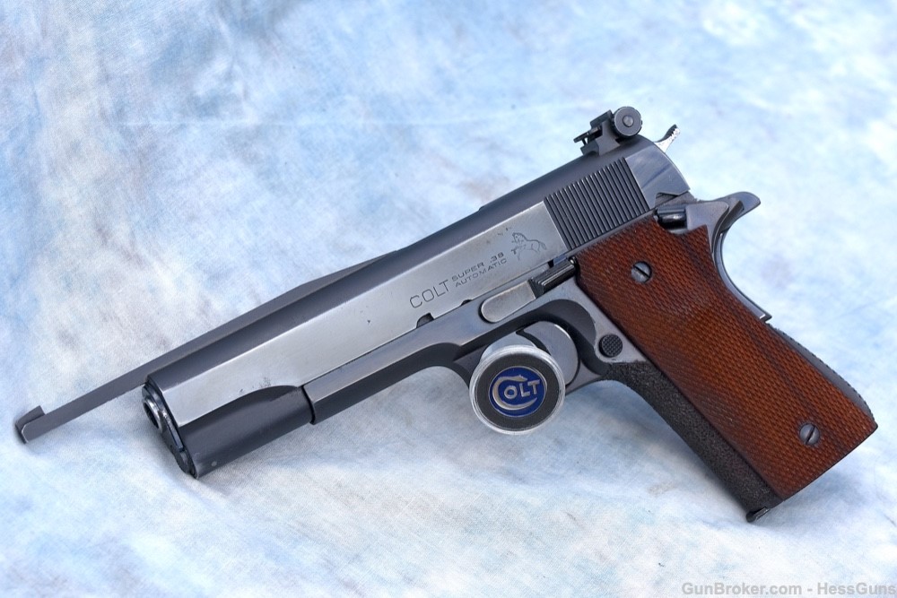 RARE 1929 Colt 1911 38 Super Clark Custom 38 AMU Conversion PENNY NR-img-1