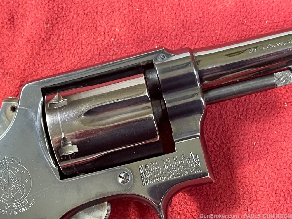Smith & Wesson Model 10 No Dash S&W 4 Screw C&R NO RESERVE-img-7