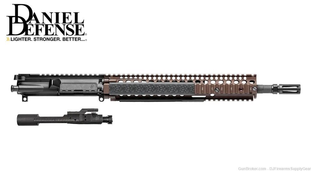 Daniel Defense M4A1 5.56 NATO 14.5" Complete Upper Receiver Pinned to 16" -img-0