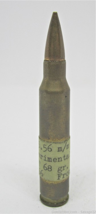 Scarce 1966 5.56 Colt Experimental Ball -img-0