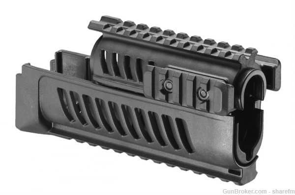 AK-47 Fab Defense Quad Rail Polymer Handguard For AK47 AK74 Variants-img-0