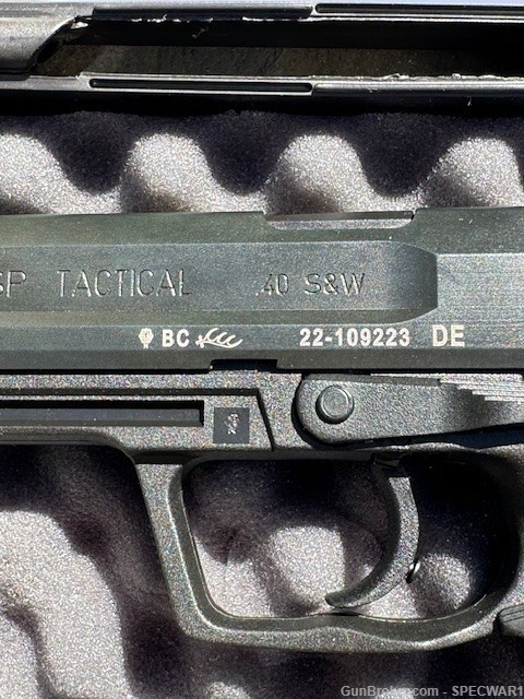H&K USP TACTICAL 40 S&W SUPPRESSED WEAPON SYSTEM-img-5