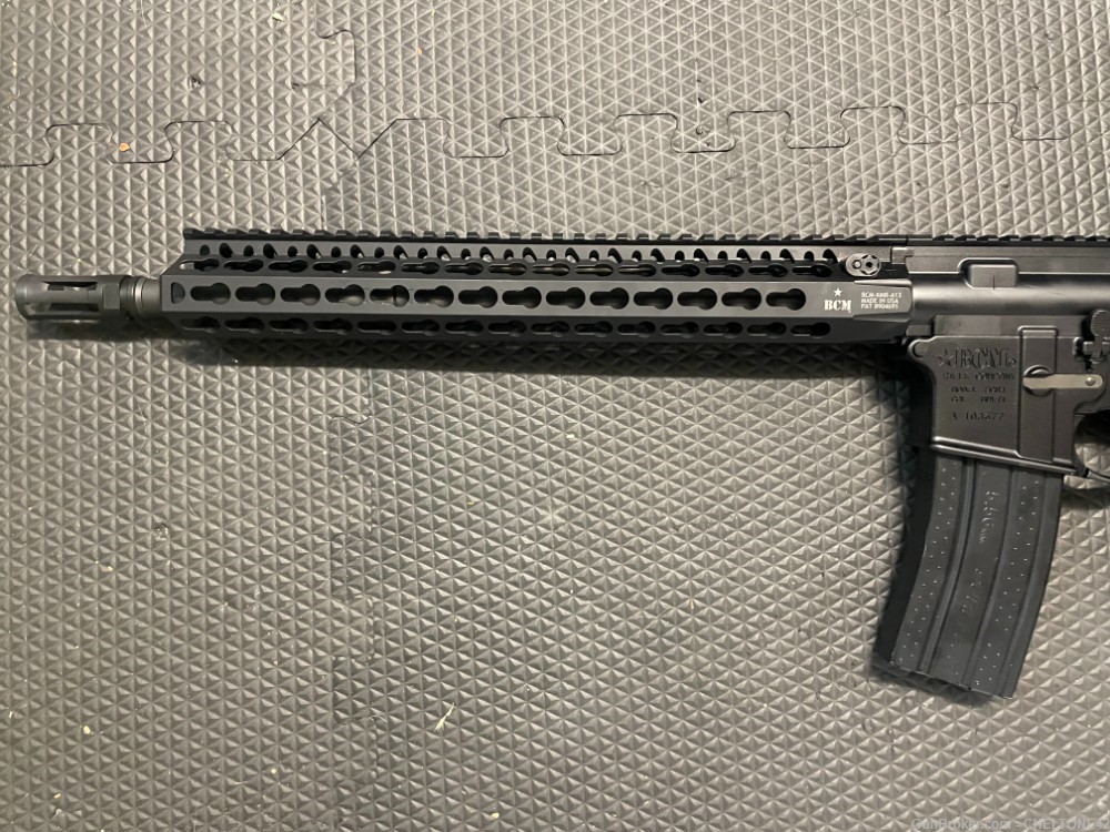 BCM REECE-14 KMR-A, 5.56 NATO, 14.5 Barrel w/ Welded Comp for 16-img-3