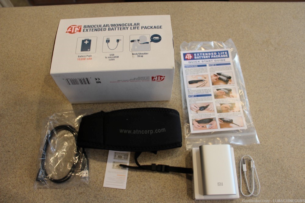 ATN Binocular & Monocular Extended Battery Life Pack New in Box-img-0