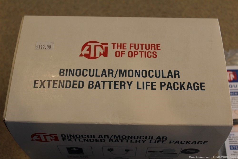 ATN Binocular & Monocular Extended Battery Life Pack New in Box-img-6