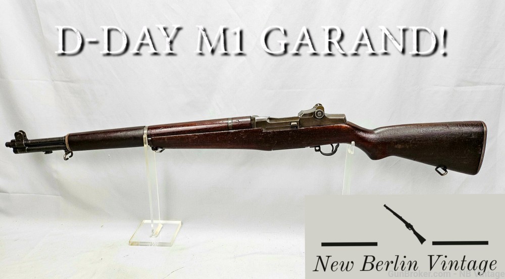 D-DAY WWII M1 Garand CMP M1-Garand Service Grade ALL USGI Garand M1-img-0