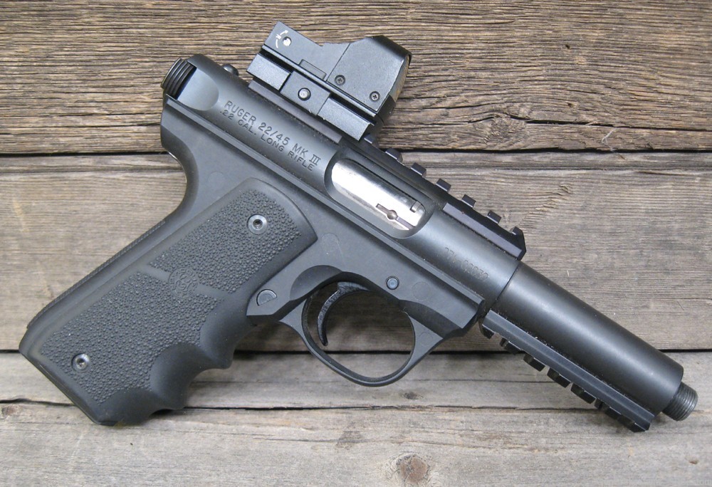 Ruger Mark III 22/45 with Primary Arms Red Dot-img-2