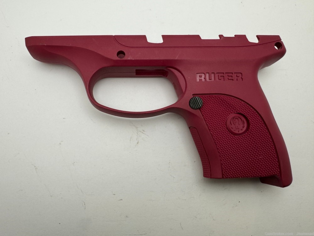 Ruger LC9 Grip Frame LC-9 With Magazine Catch Pink Raspberry -img-0