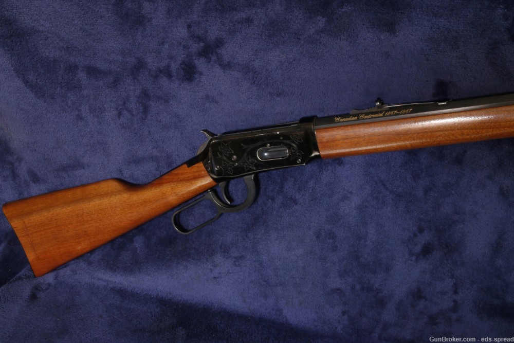 VG WINCHESTER 94 Lever Action .30-30 CANADA Cent. Rifle Octagon NO RESERVE-img-4