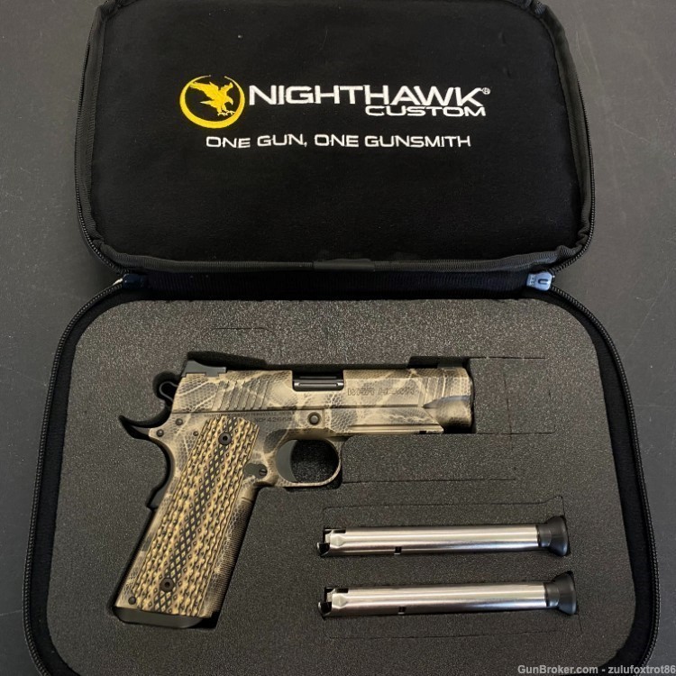 Nighthawk Custom War Hawk Commander 9mm semi auto pistol-img-0