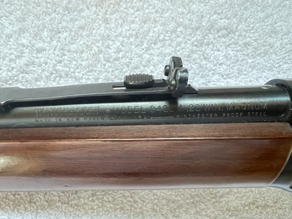 Classic Winchester Model 9422M Lever Action 22 WMR Winchester Magnum 20 C&R-img-3