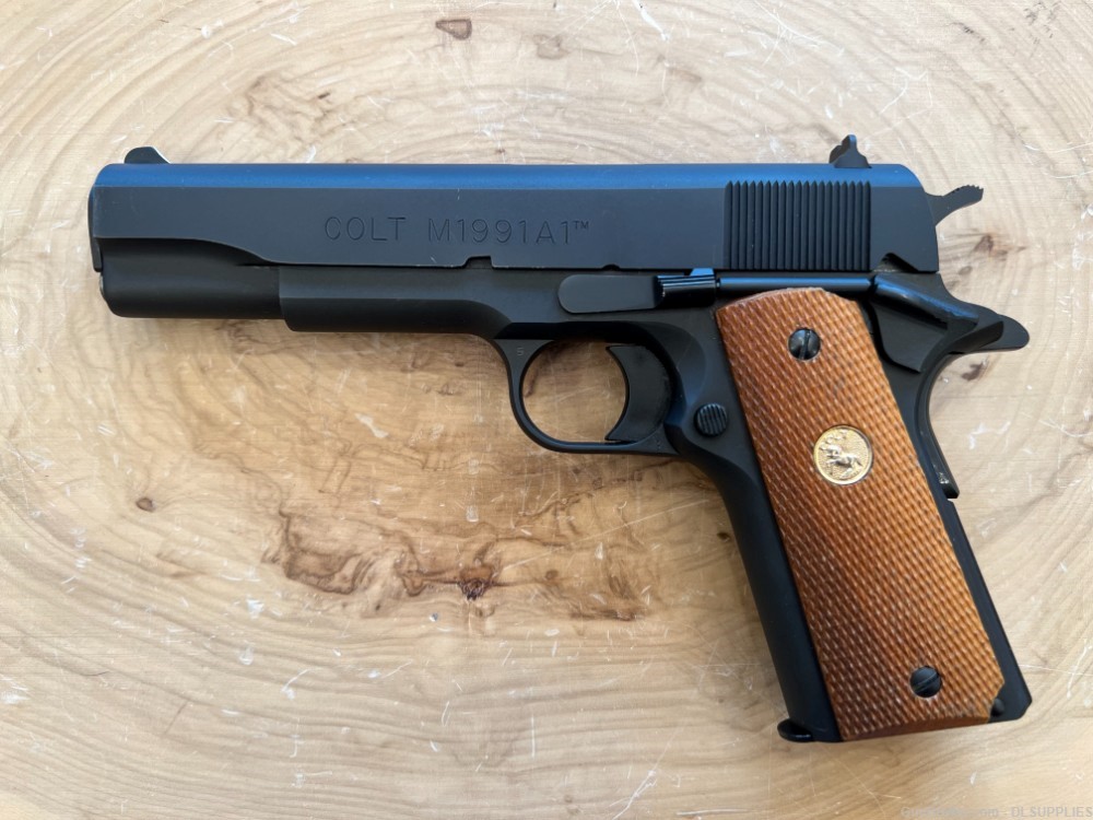 COLT 1911 GOVERNMENT M1911A1 SERIES 80 MATTE  BLUED FINISH 5" BBL .45ACP-img-3