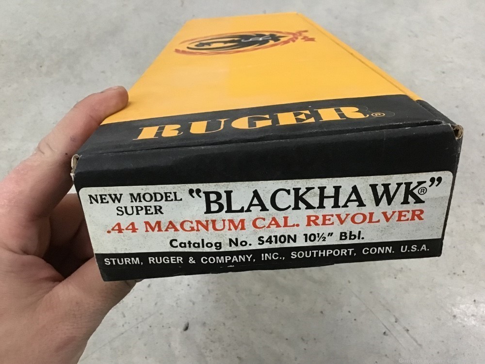 Ruger New Model Super Blackhawk .44 Magnum 10-1/2” Barrel With Box-img-17