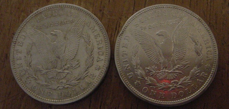 1921-1921D Morgan Silver Dollars  8-17-img-1