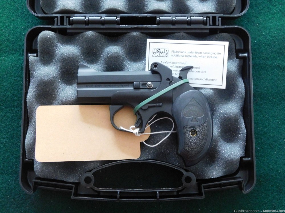 NIB Bond Arms Derringer - BLACKJACK model - .45Colt/.410 Bore - 2 shot-img-1