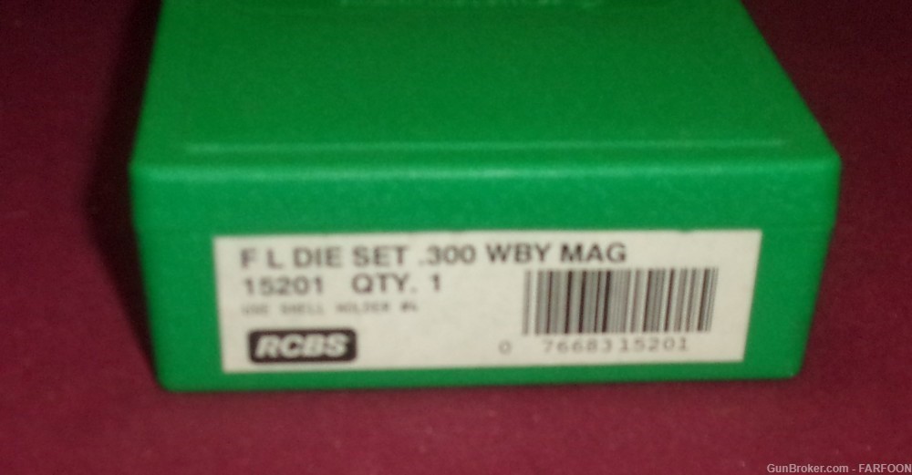 RCBS FL DIE SET 300 WEATHERBY MAGNUM-img-2