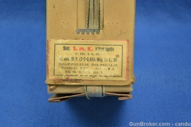 GERMAN WWII 8mm K98 BLACK TIP TRACER 1938 COLLECTOR GERMAN 98K 8MM MAUSER-img-4
