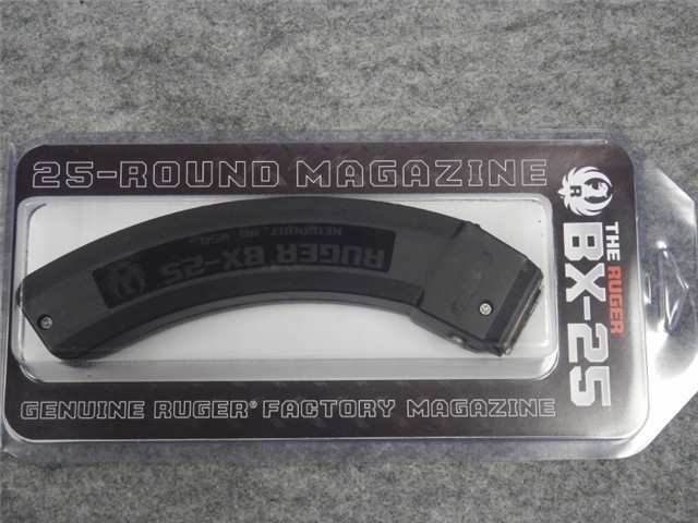 RUGER 10/22 BX-25 FACTORY 25 ROUND MAGAZINE 90361 .22LR  (NEW)-img-1