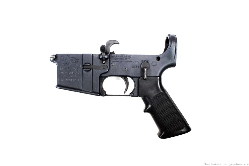 RESTRICTED MIL/GOV/LE Colt AR15 A2 Lower Receiver M4 6520 BHD Gordon 6920-img-0