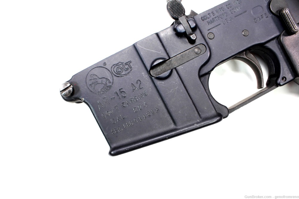 RESTRICTED MIL/GOV/LE Colt AR15 A2 Lower Receiver M4 6520 BHD Gordon 6920-img-7