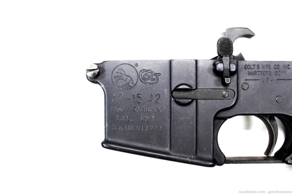 RESTRICTED MIL/GOV/LE Colt AR15 A2 Lower Receiver M4 6520 BHD Gordon 6920-img-6