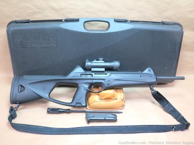Beretta Model cx4 Storm 40SW with a Truglo Red Dot Optic and Hard Case-img-0