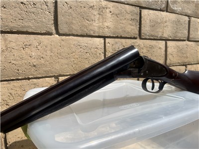L.C. Smith field grade double barrel shotgun SXS 