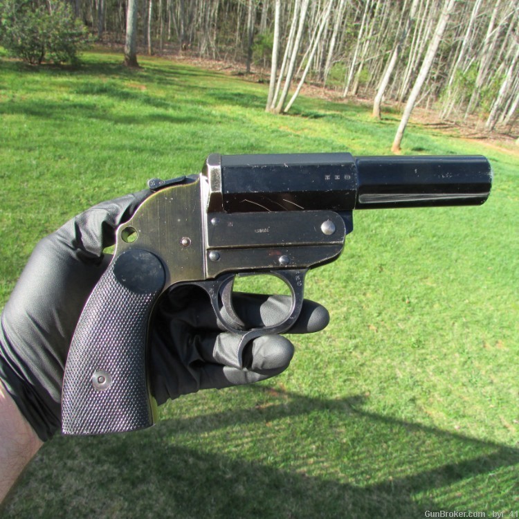 WWII USGI Bring Back Walther Flare Gun Original Finish Nice Piece!-img-0