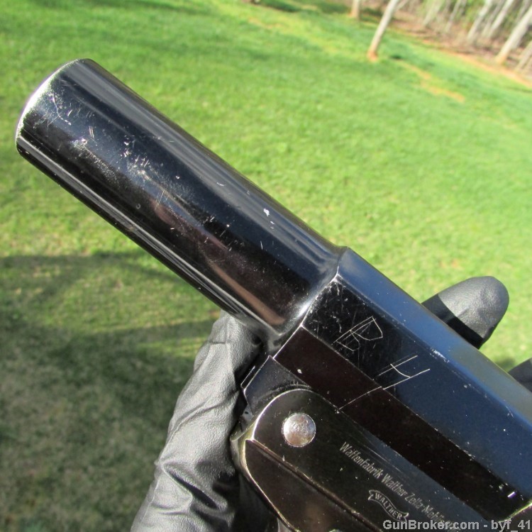 WWII USGI Bring Back Walther Flare Gun Original Finish Nice Piece!-img-40