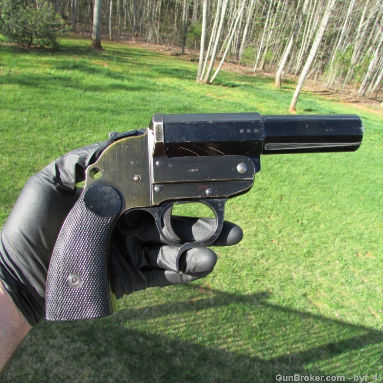 WWII USGI Bring Back Walther Flare Gun Original Finish Nice Piece!-img-1