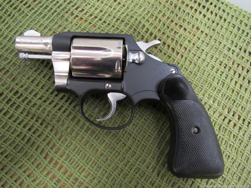 Colt Cobra First Issue .38 Spl.  2” Double Action SA/DA Revolver, 1962 LW-img-1