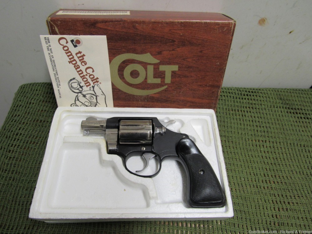 Colt Cobra First Issue .38 Spl.  2” Double Action SA/DA Revolver, 1962 LW-img-0