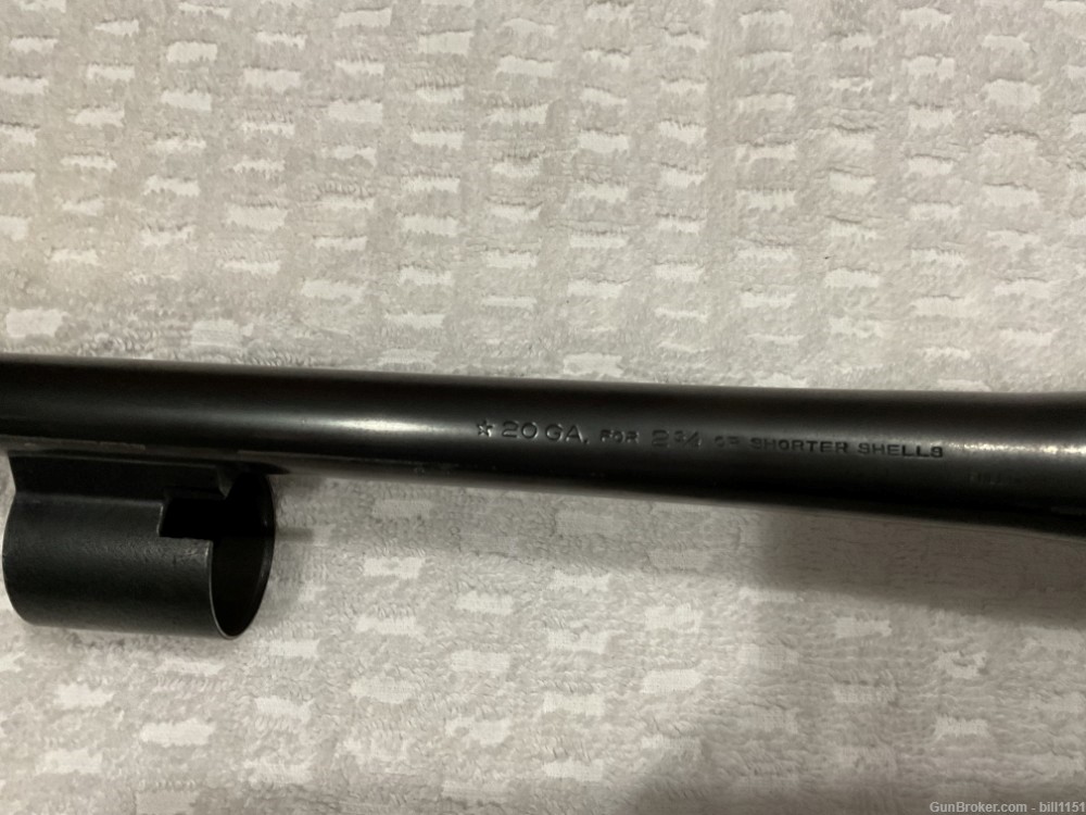 Remington Model 1100 20ga Std 28" plain fixed full choke barrel-img-3