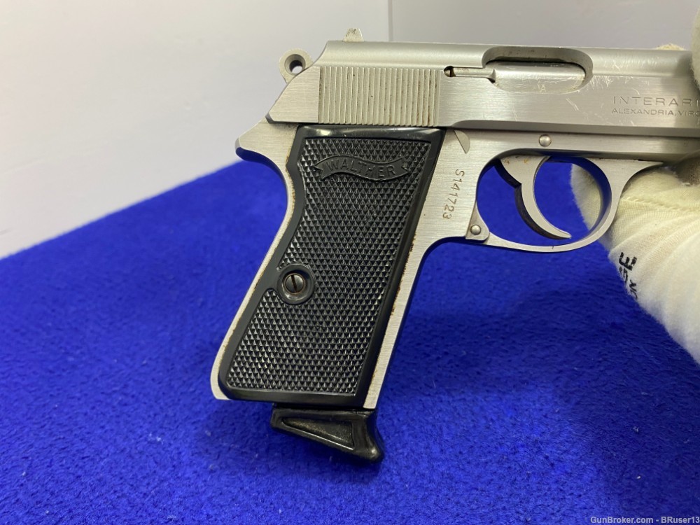 Walther/Interarms PPK/S .380ACP Stainless 3.25" *TIMELESS SEMI-AUTO PISTOL*-img-38