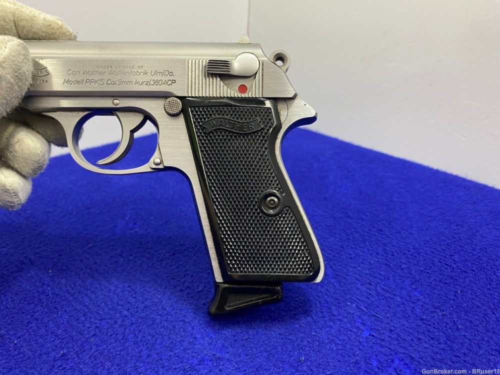 Walther/Interarms PPK/S .380ACP Stainless 3.25" *TIMELESS SEMI-AUTO PISTOL*-img-37