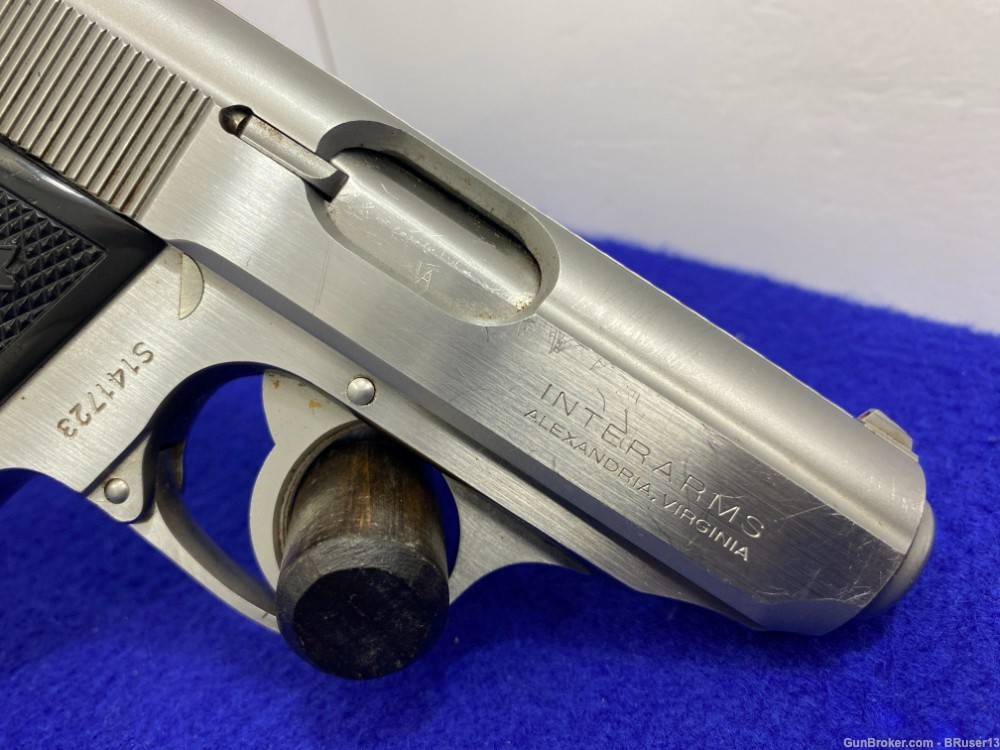 Walther/Interarms PPK/S .380ACP Stainless 3.25" *TIMELESS SEMI-AUTO PISTOL*-img-20