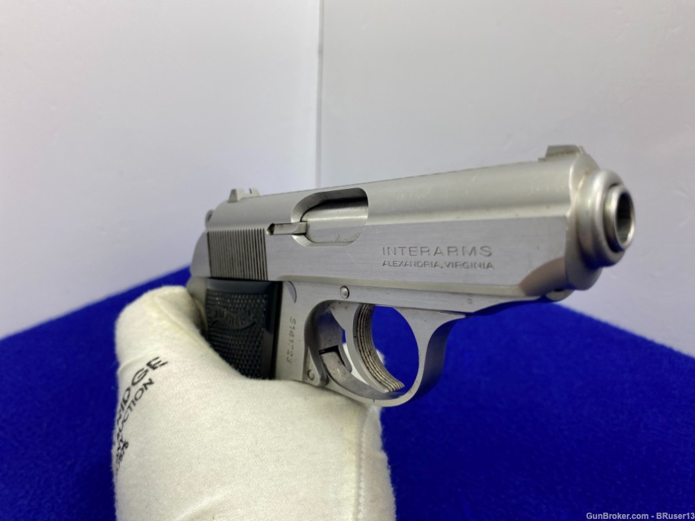 Walther/Interarms PPK/S .380ACP Stainless 3.25" *TIMELESS SEMI-AUTO PISTOL*-img-32