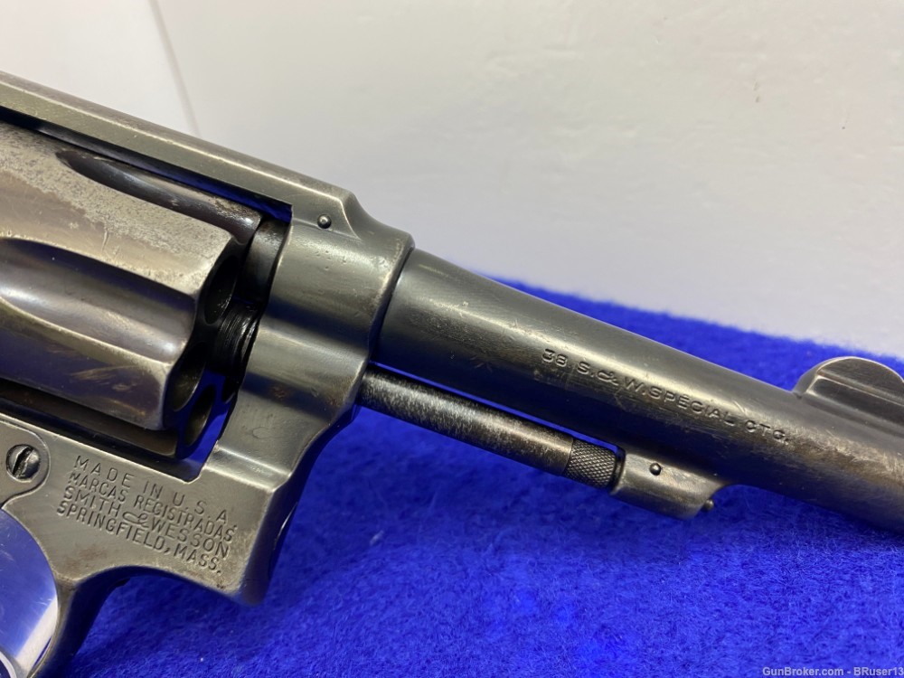 1953 Smith Wesson "Pre-Model 10" .38 Spl 4" *.38 MILITARY & POLICE MODEL*-img-30