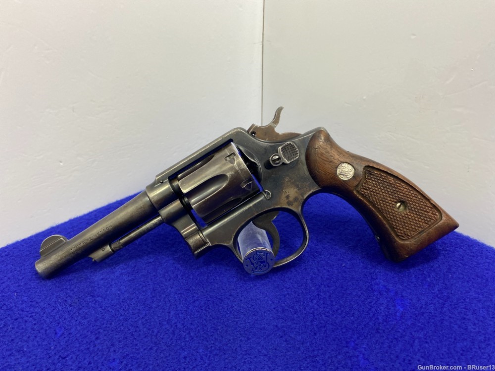 1953 Smith Wesson "Pre-Model 10" .38 Spl 4" *.38 MILITARY & POLICE MODEL*-img-0