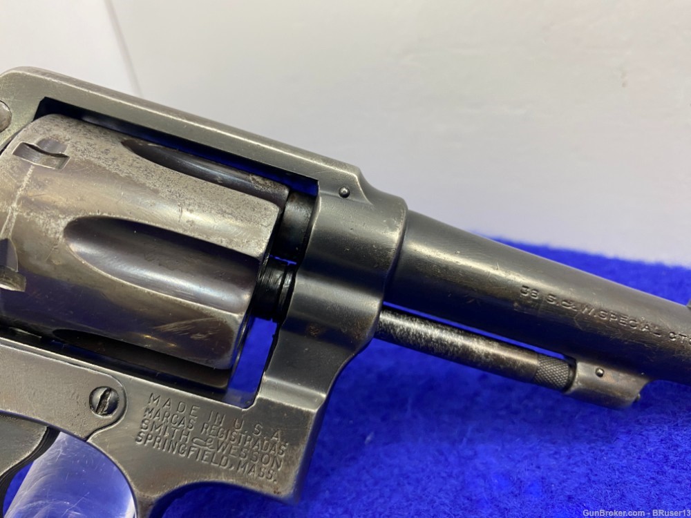 1953 Smith Wesson "Pre-Model 10" .38 Spl 4" *.38 MILITARY & POLICE MODEL*-img-26